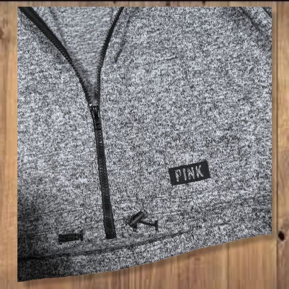 NWOT VICTORIA'S SECRET PINK FLEECE JACKET - Picture 3 of 4